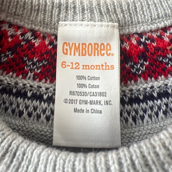 Gymboree Christmas/Holiday/Winter Sweater Dress size 6-12 months - Picture 5 of 6
